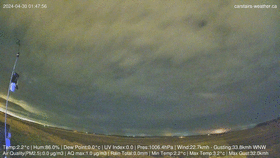 Overnight Snow. April 30 animated GIF