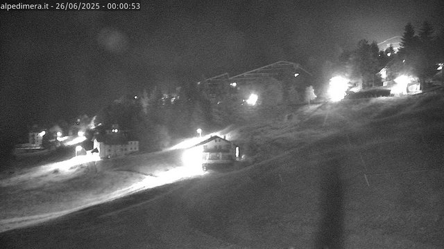 time-lapse frame, Alpe di Mera - Paese webcam