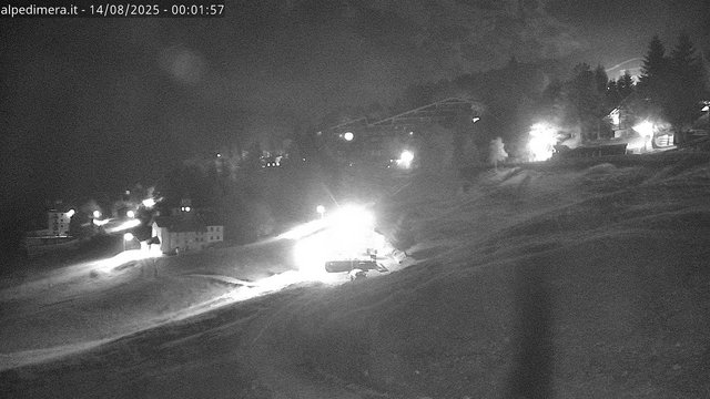 time-lapse frame, Alpe di Mera - Paese webcam