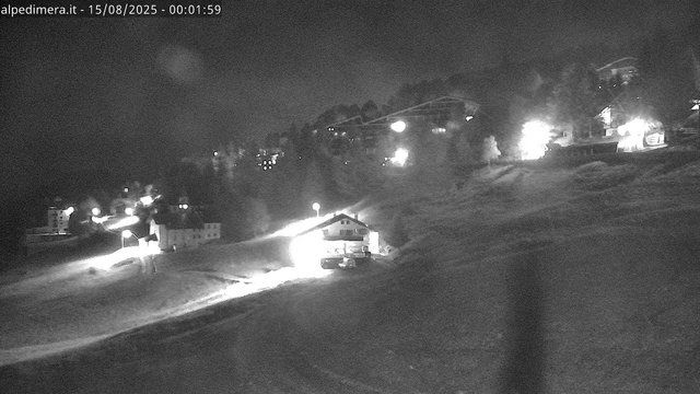 time-lapse frame, Alpe di Mera - Paese webcam