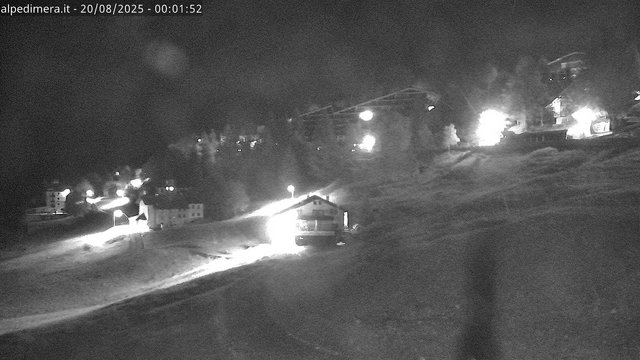 time-lapse frame, Alpe di Mera - Paese webcam