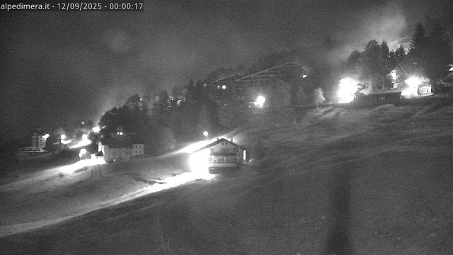 time-lapse frame, Alpe di Mera - Paese webcam