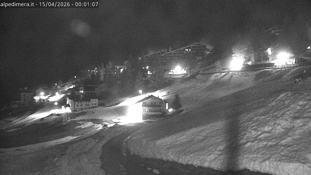 time-lapse frame, Alpe di Mera - Paese webcam