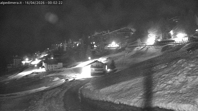 time-lapse frame, Alpe di Mera - Paese webcam