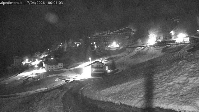 time-lapse frame, Alpe di Mera - Paese webcam
