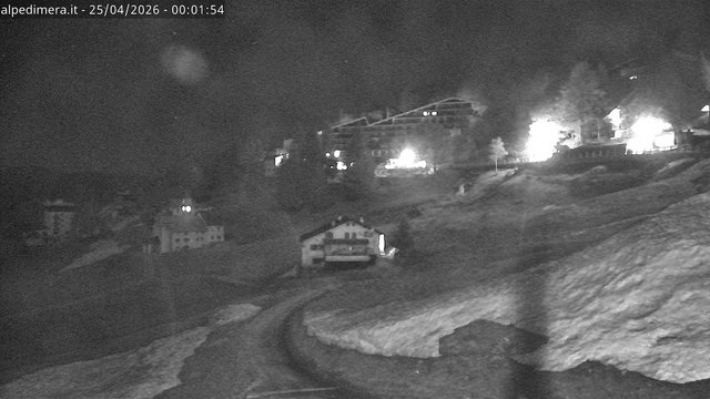 time-lapse frame, Alpe di Mera - Paese webcam