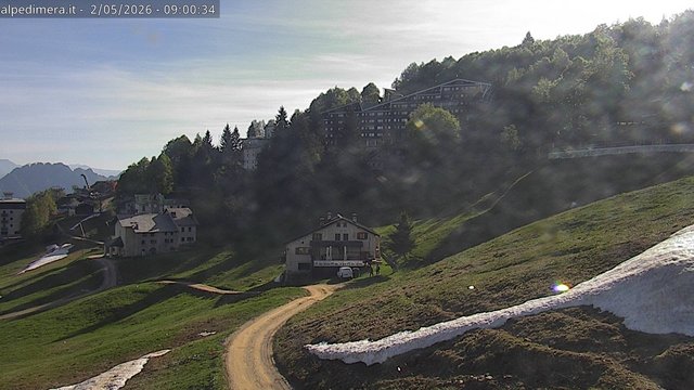time-lapse frame, Alpe di Mera - Paese webcam