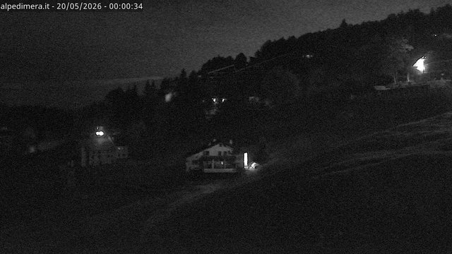 time-lapse frame, Alpe di Mera - Paese webcam