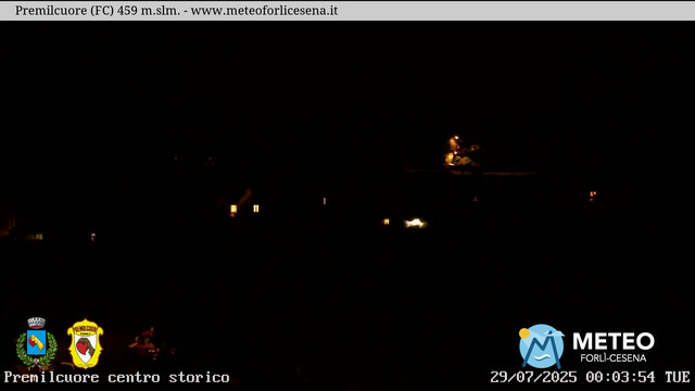 time-lapse frame, Premilcuore webcam