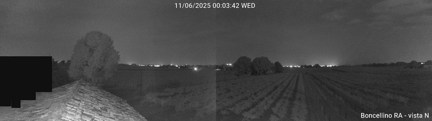 time-lapse frame, Boncellino Nord webcam