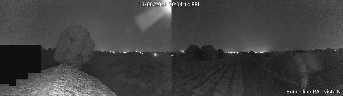 time-lapse frame, Boncellino Nord webcam