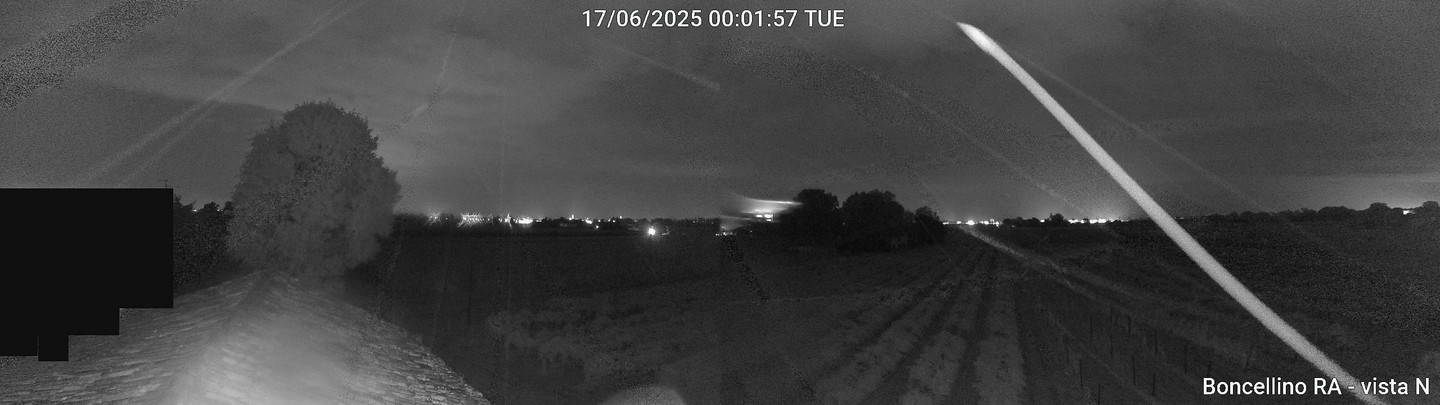 time-lapse frame, Boncellino Nord webcam