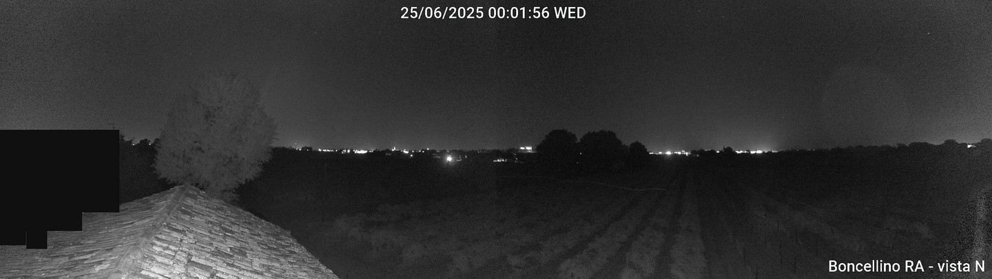 time-lapse frame, Boncellino Nord webcam