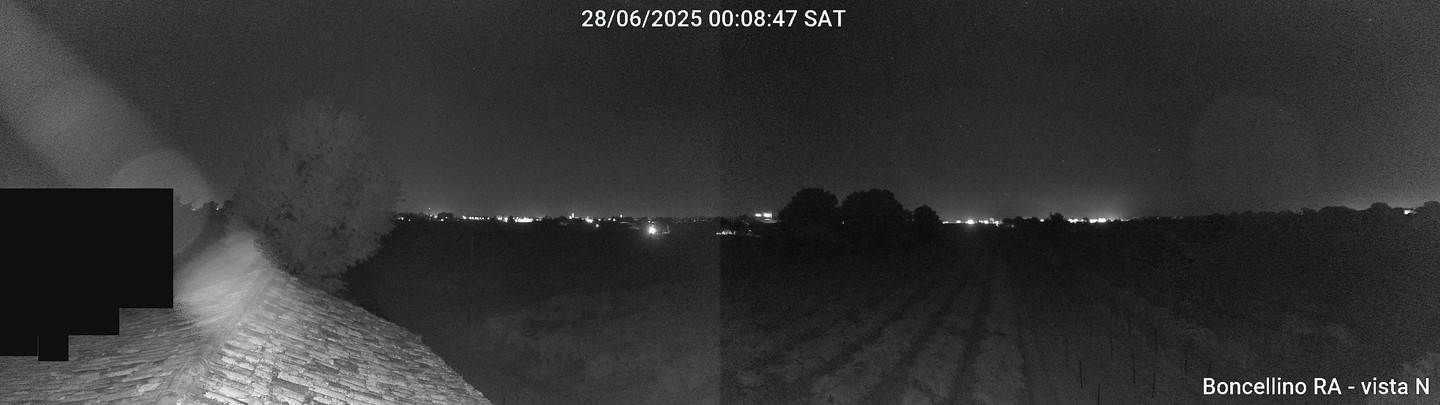 time-lapse frame, Boncellino Nord webcam