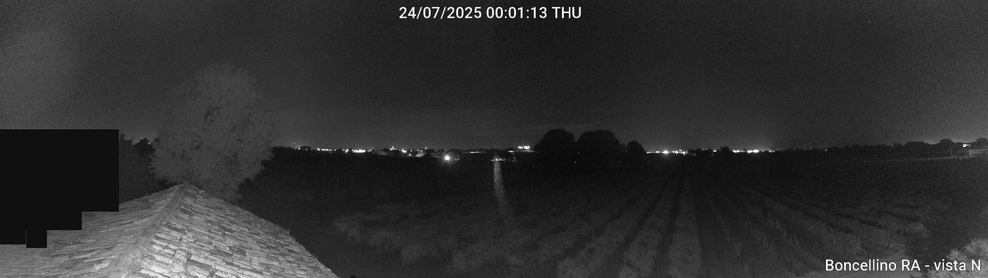 time-lapse frame, Boncellino Nord webcam