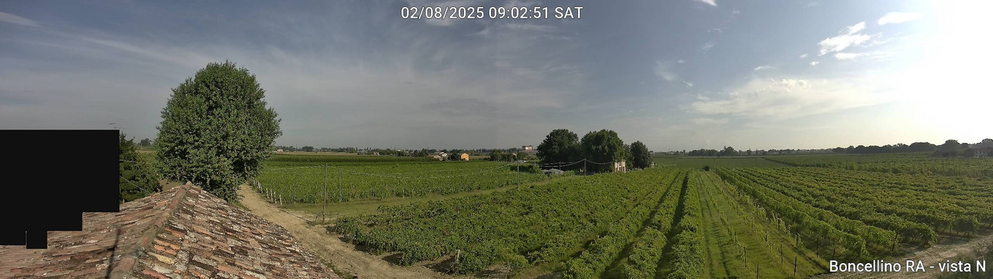 time-lapse frame, Boncellino Nord webcam