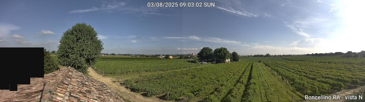 time-lapse frame, Boncellino Nord webcam
