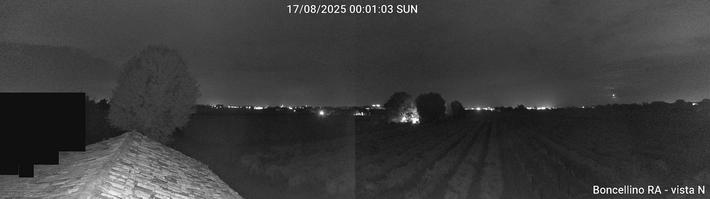 time-lapse frame, Boncellino Nord webcam