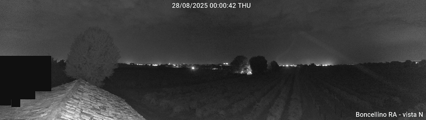 time-lapse frame, Boncellino Nord webcam