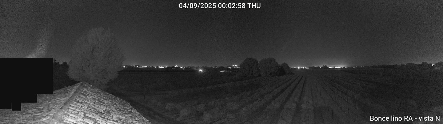 time-lapse frame, Boncellino Nord webcam