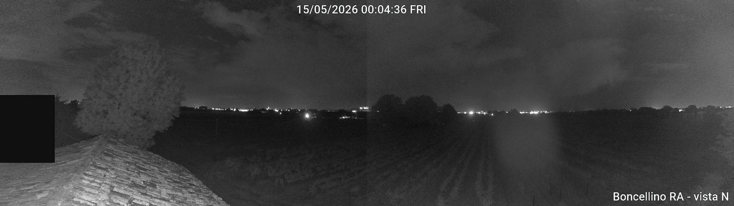 time-lapse frame, Boncellino Nord webcam