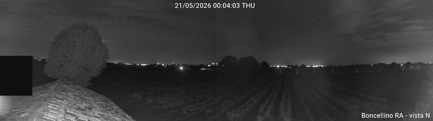 time-lapse frame, Boncellino Nord webcam