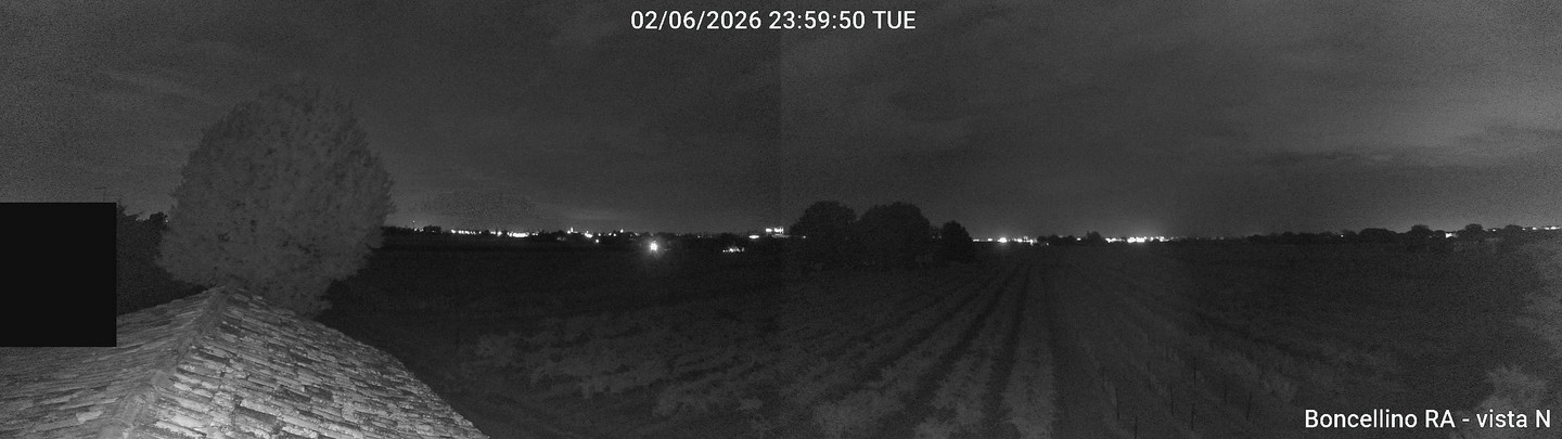 time-lapse frame, Boncellino Nord webcam