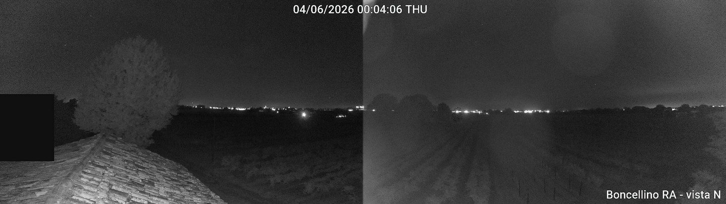 time-lapse frame, Boncellino Nord webcam