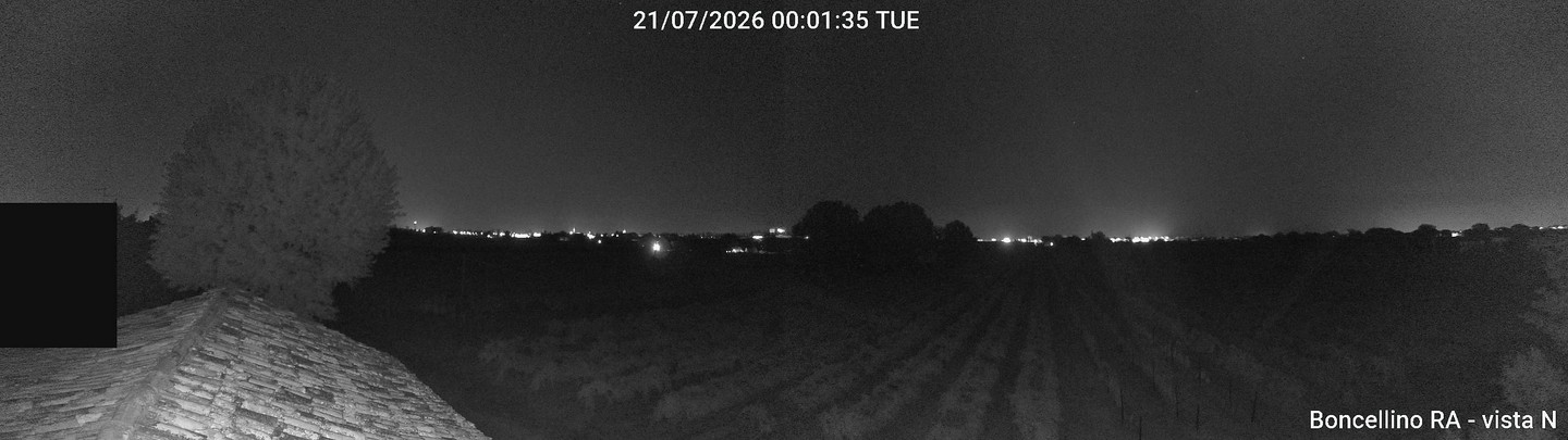 time-lapse frame, Boncellino Nord webcam