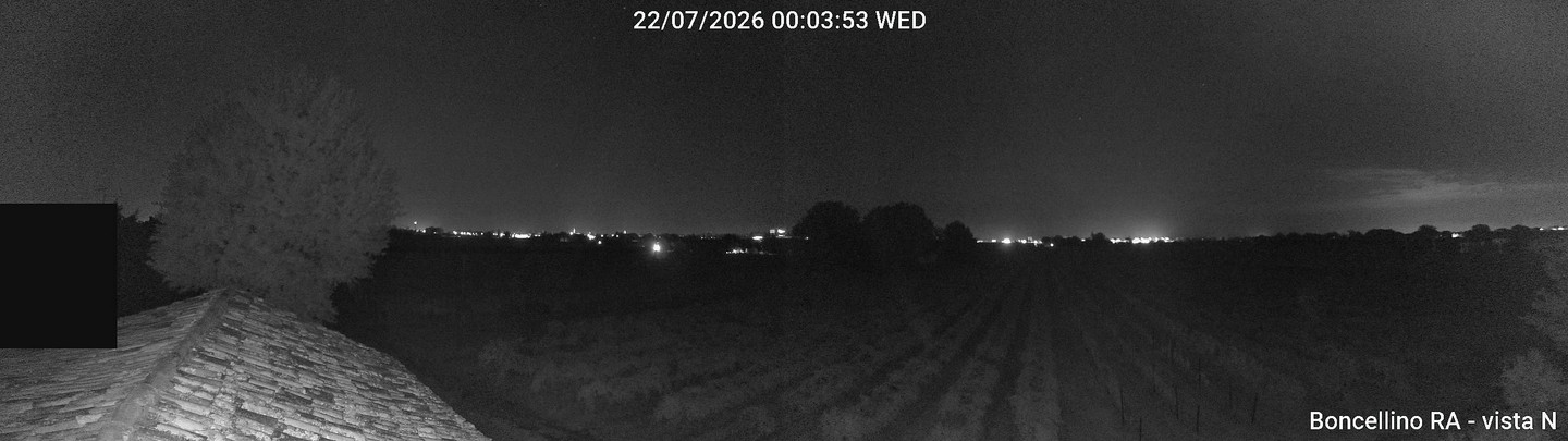 time-lapse frame, Boncellino Nord webcam