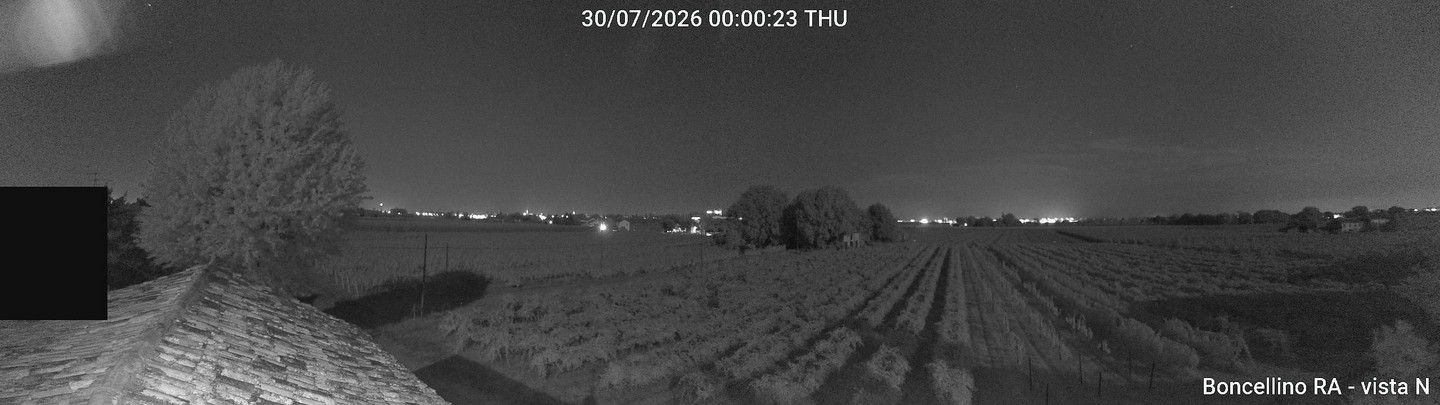 time-lapse frame, Boncellino Nord webcam