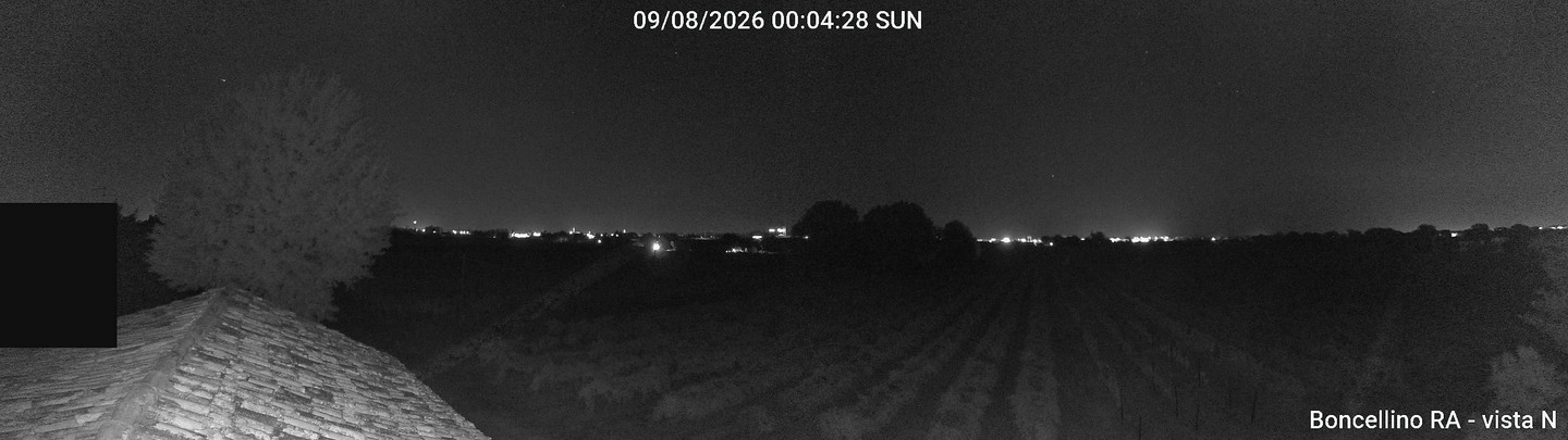 time-lapse frame, Boncellino Nord webcam