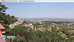 view from Bertinoro on 2025-06-11