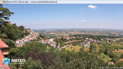 view from Bertinoro on 2025-06-18