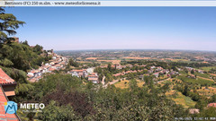 view from Bertinoro on 2025-06-30