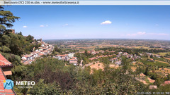 view from Bertinoro on 2025-07-22