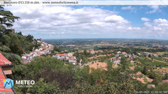 view from Bertinoro on 2025-07-26