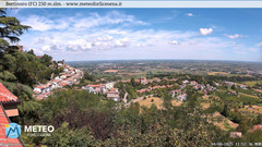 view from Bertinoro on 2025-08-04
