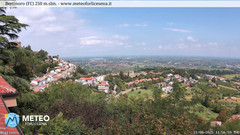 view from Bertinoro on 2025-08-21
