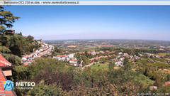 view from Bertinoro on 2025-09-05