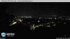 view from Bertinoro on 2025-09-06