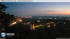 view from Bertinoro on 2025-09-06