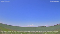 view from Carstairs Sky Cam on 2025-07-01