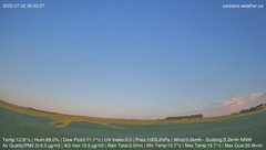 view from Carstairs Sky Cam on 2025-07-02