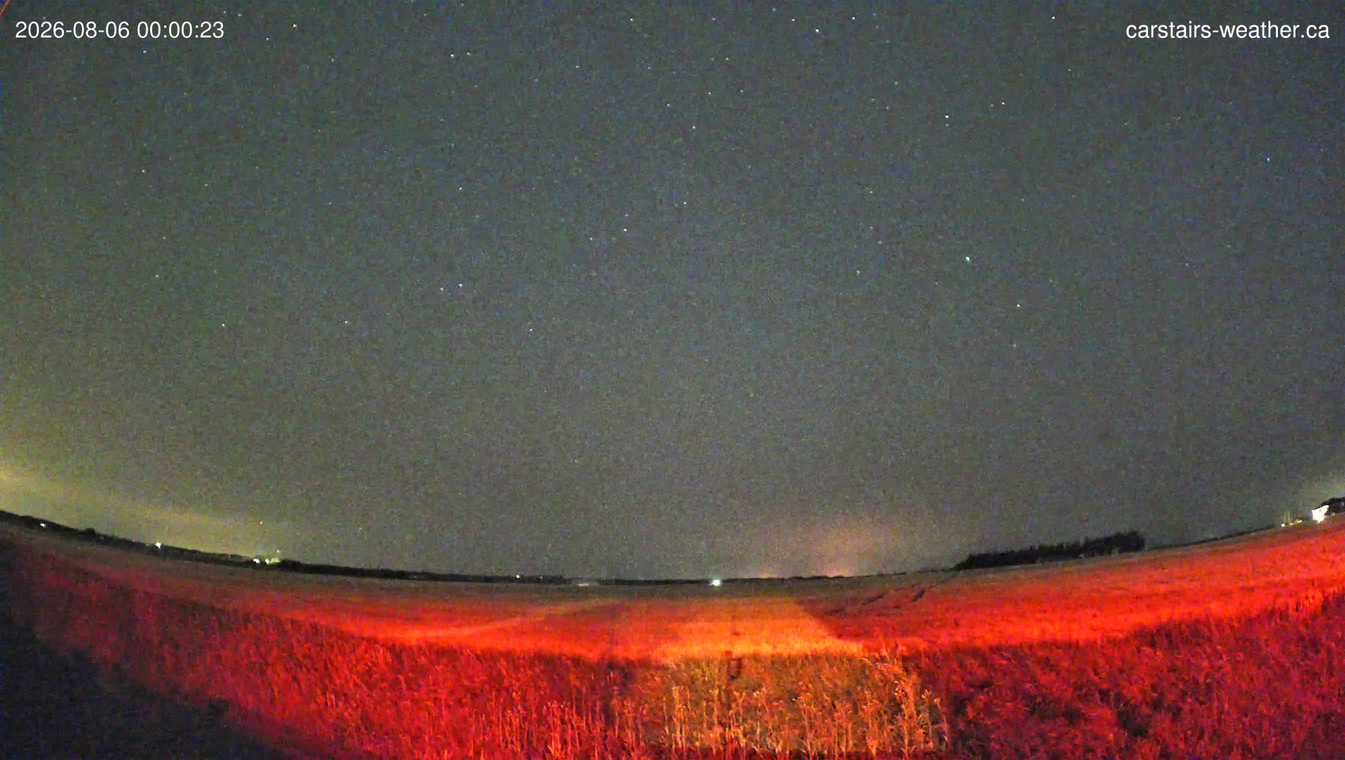 time-lapse frame, Carstairs Sky Cam webcam