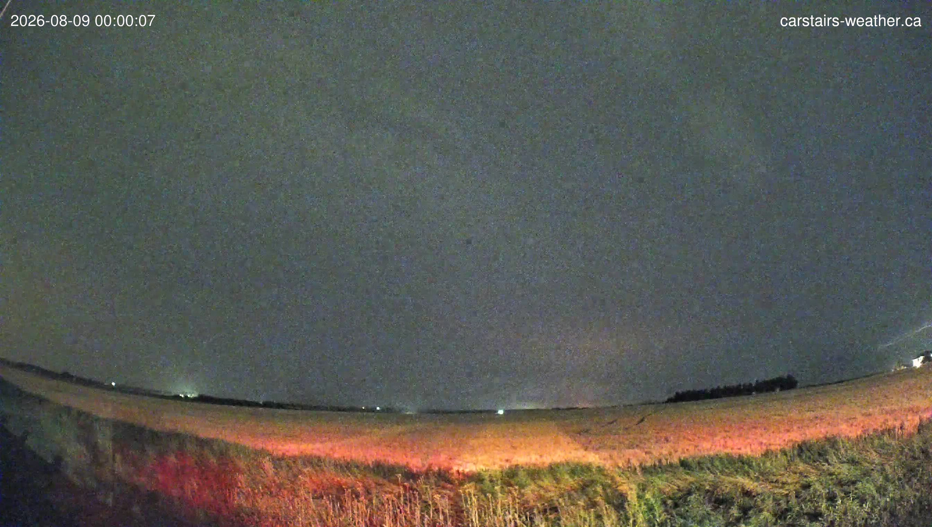 time-lapse frame, Carstairs Sky Cam webcam