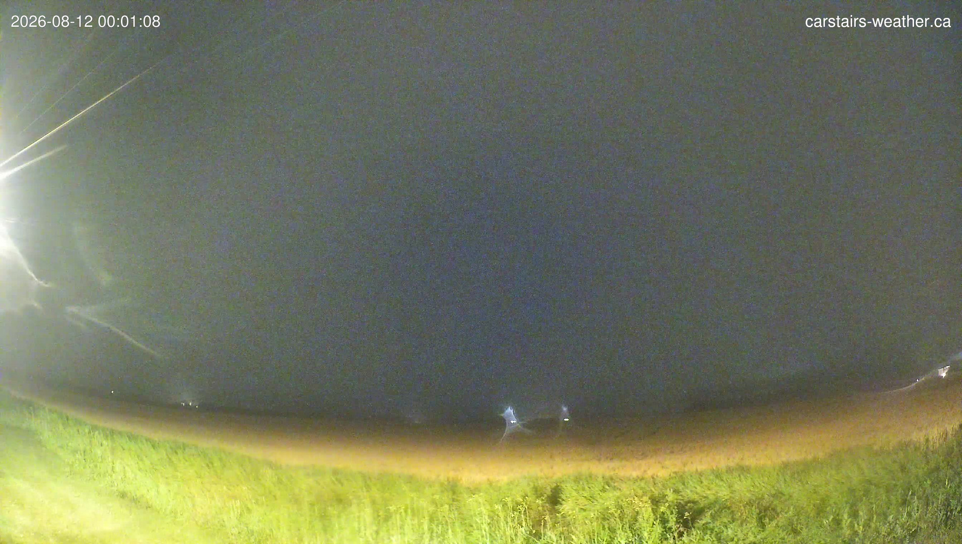 time-lapse frame, Carstairs Sky Cam webcam