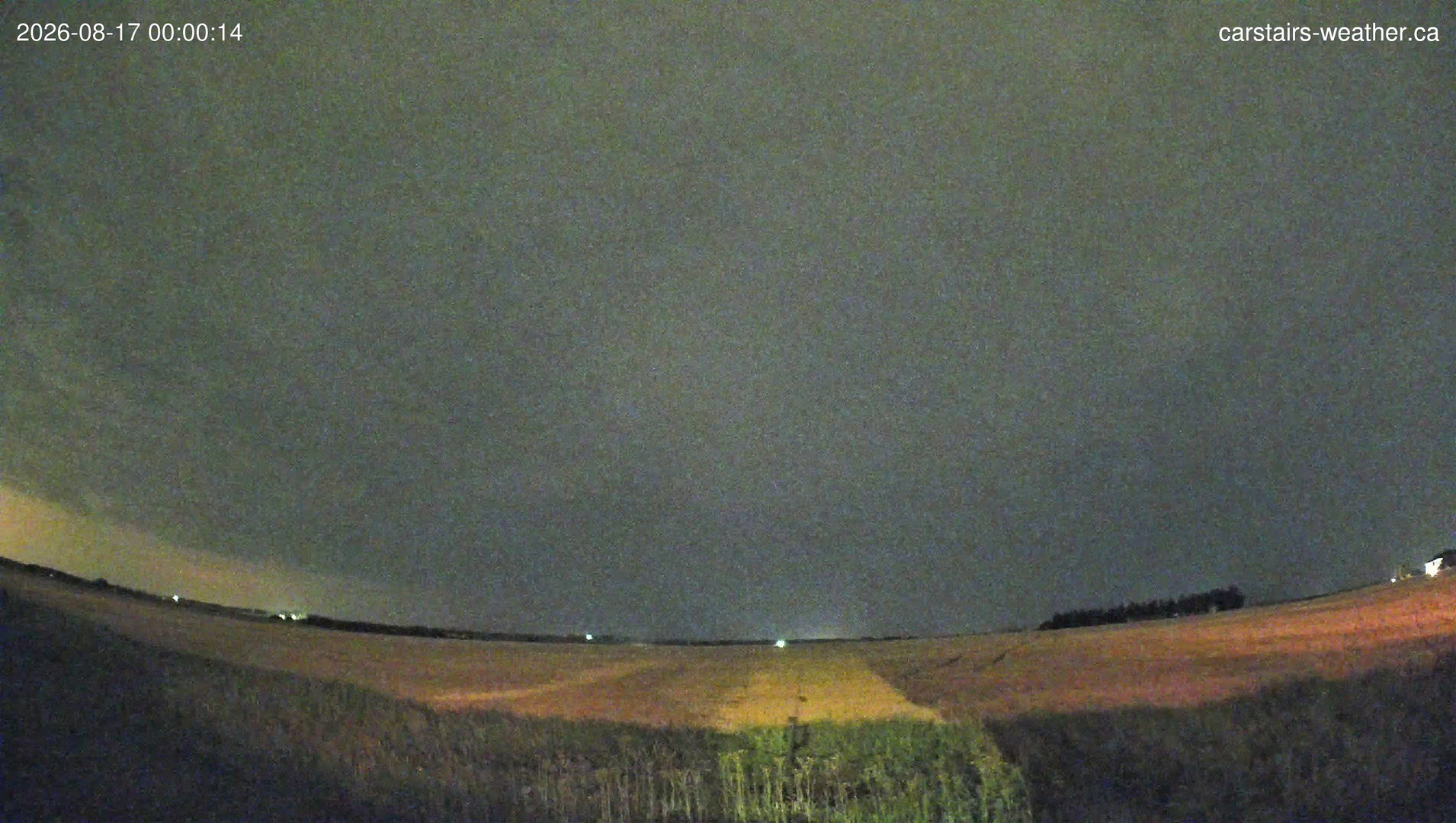 time-lapse frame, Carstairs Sky Cam webcam