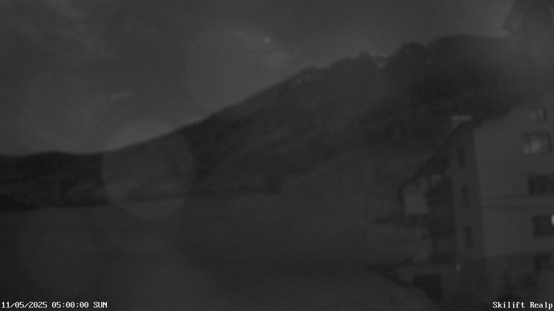 time-lapse frame, Skilift Realp webcam