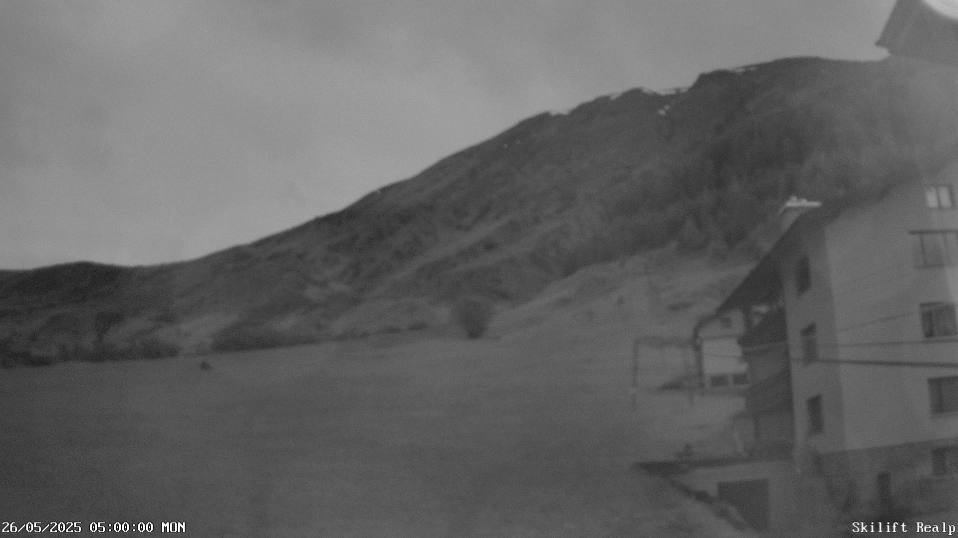 time-lapse frame, Skilift Realp webcam